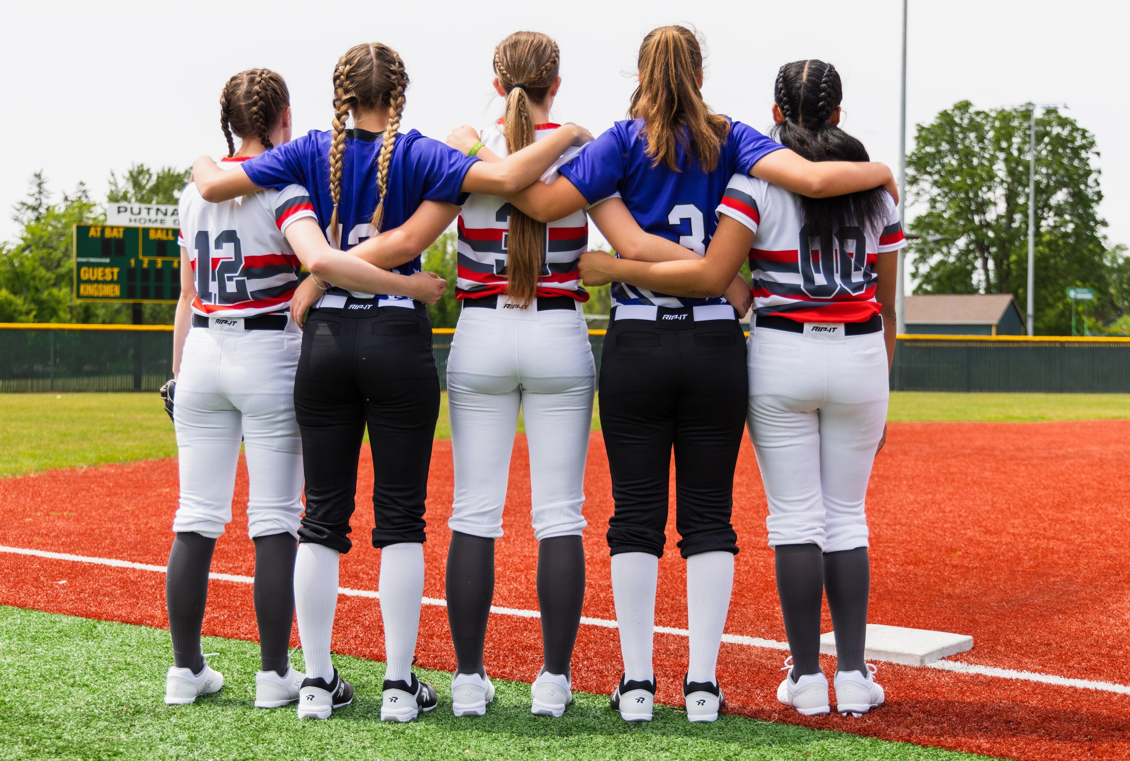 softball hairstyles