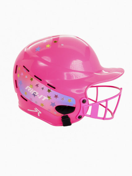 Crampons Métal Softball Femme Rip-It – Blanc/violet, Taille 9, Neufs