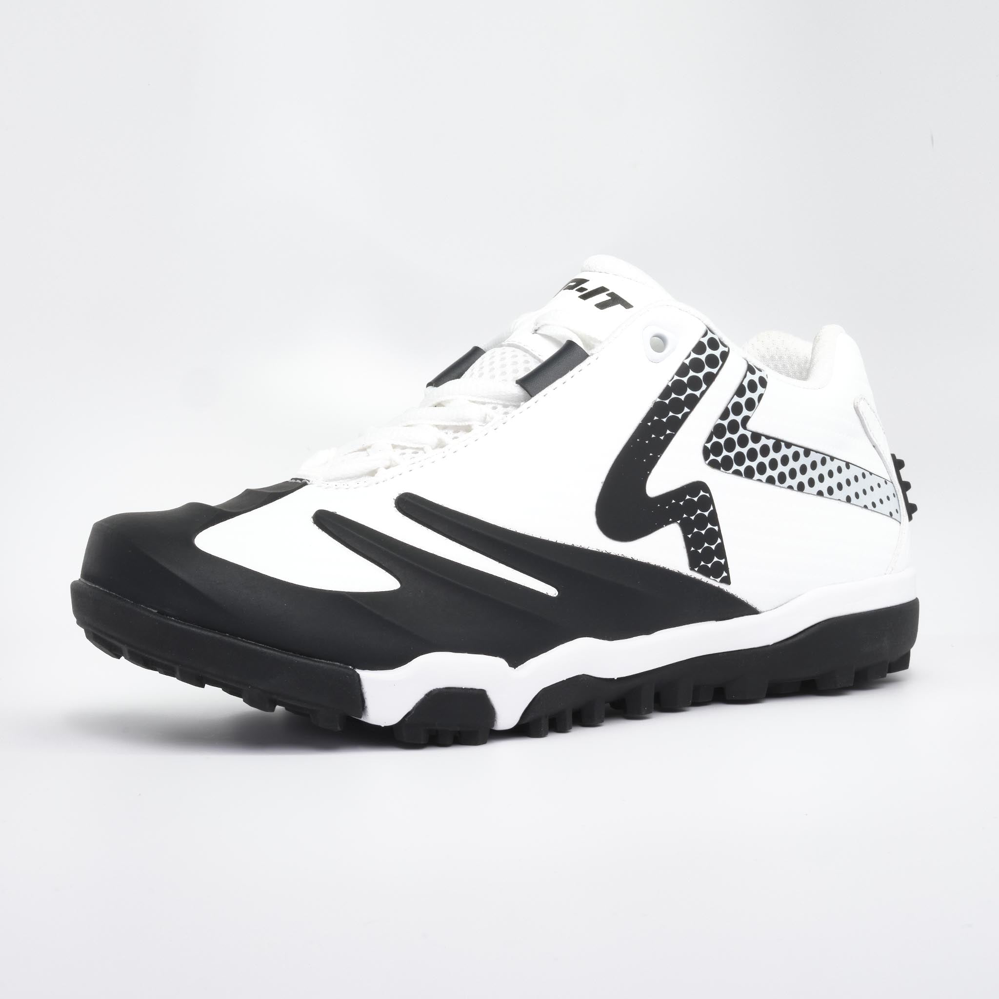 RIP-IT SwiftStep Ringor Pro - Zapatos De Softbol Con Tacos De TPU, Carbón Vegetal, 5,5