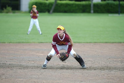 Proper Softball Infielder Stance