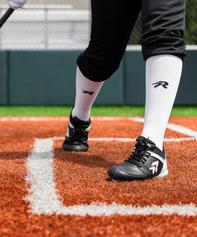 Crampons Rip-It Pour Femme – Softball – Pointes Métal – Blanc – Taille 8.5 – Neufs Sans Boîte
