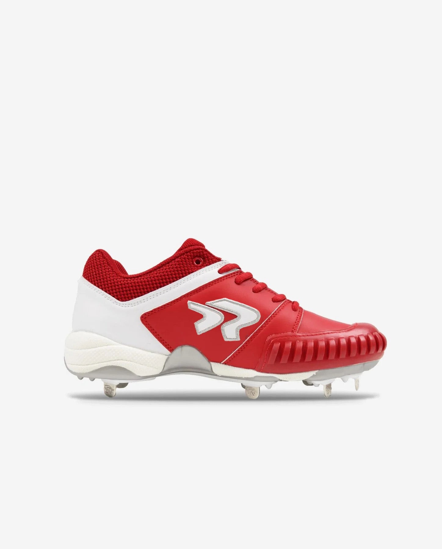 Chaussures Ringor Softball – Femme 10.5 – Crampons Moulés Gris/noir, Bout Lancé