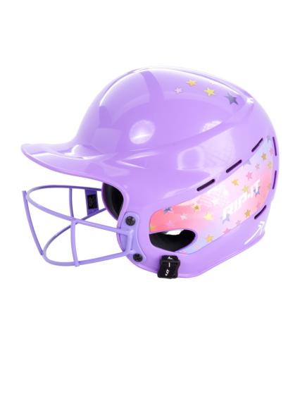 Girls' Play Ball Starlight Softball Batting Helmet
