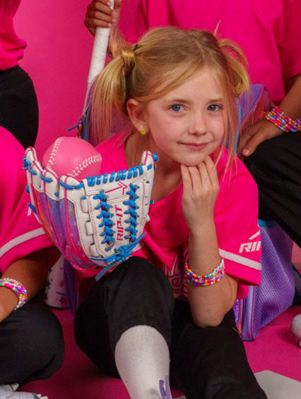 Girls Play Ball Starlight Softball Fielders Glove - 11"