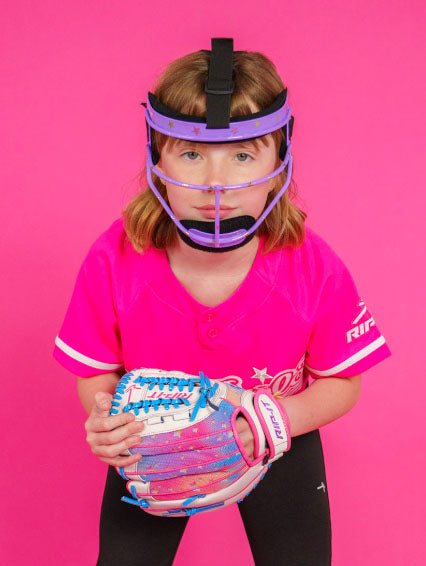 Girl's Play Ball Starlight Softball Fielder's Mask