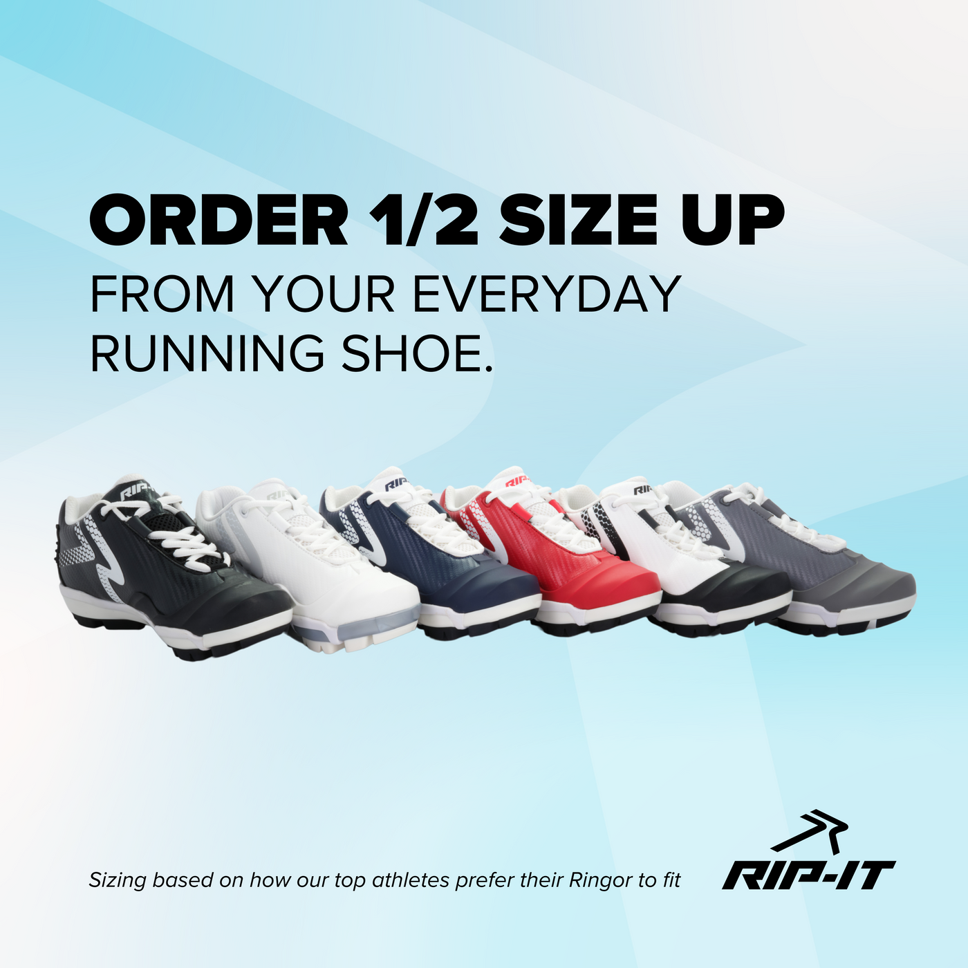 Crampons de softball femme RIP-IT blanc diamant - Taille 10 Crampons de softball femme RIP-IT blanc diamant - Taille 10