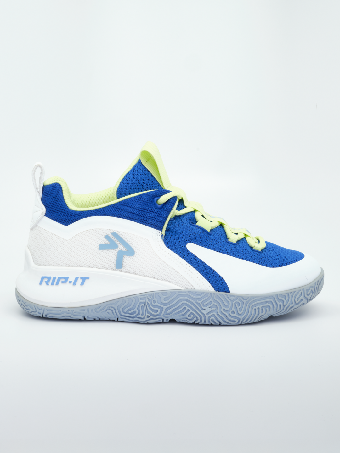 Women s SwiftStep Kaylei Volleyball Court Shoe White Royal Green 9