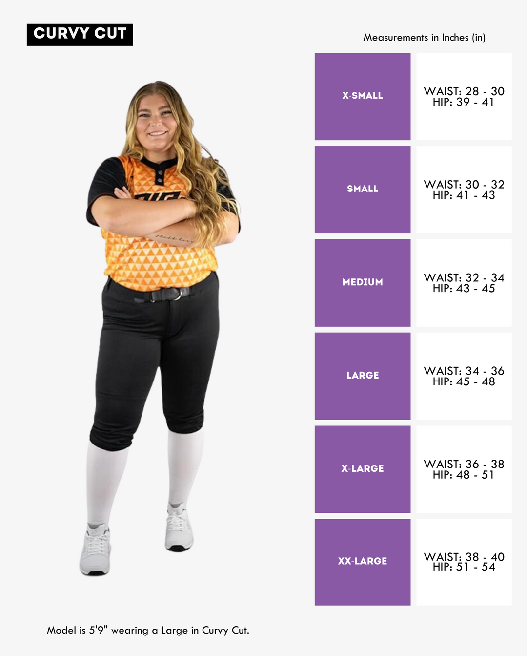 Girls plus size softball pants online