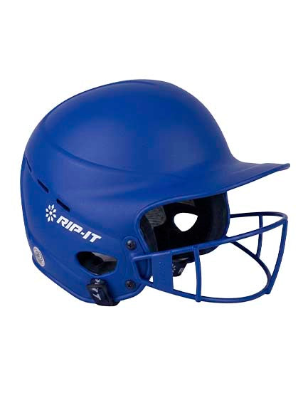 RIP-IT Vision Pro Matte Softball Batting Helmet Medium/Large / Navy