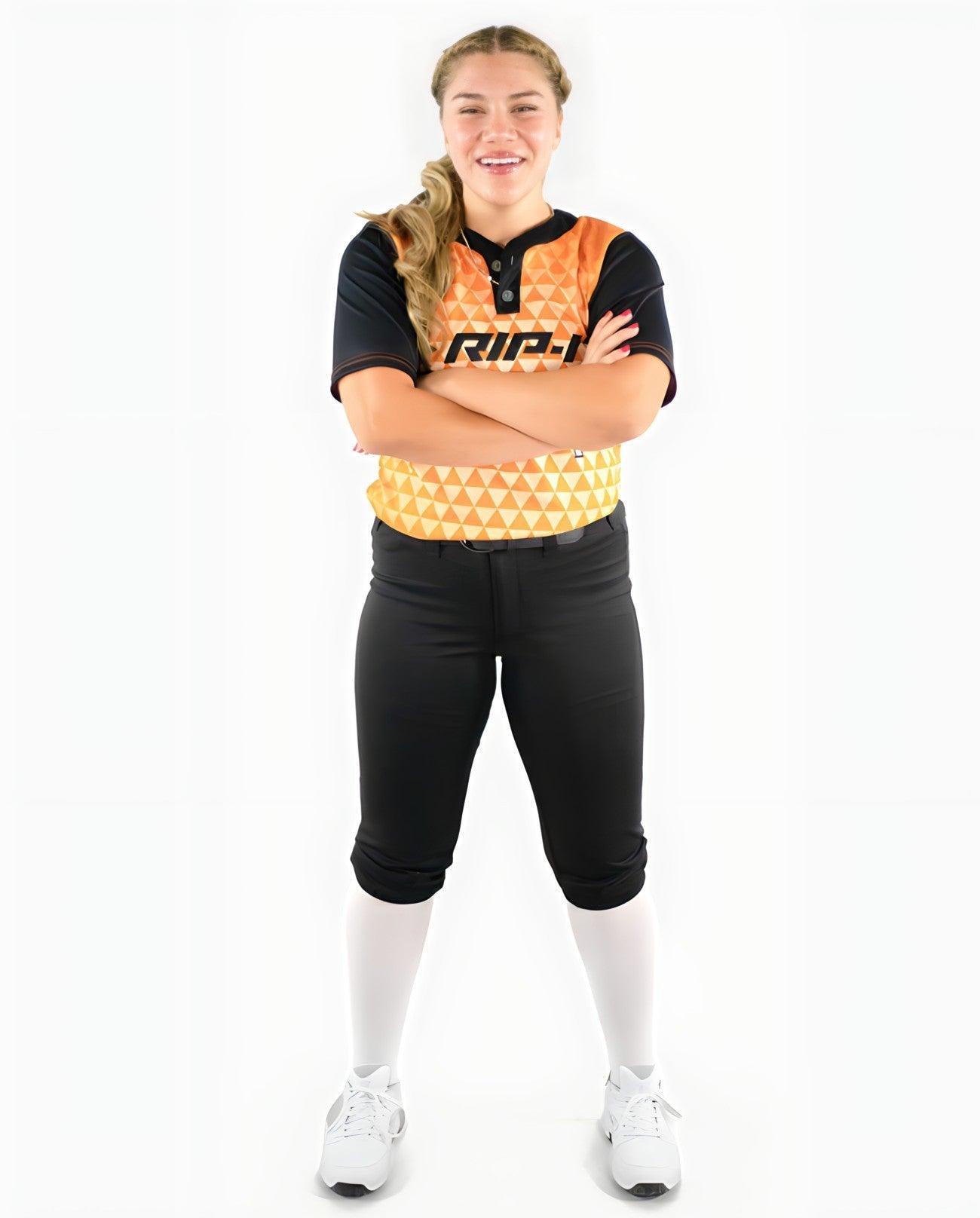 Rip It Softball Culotte Pantalon Femme Petit Noir 4 Voies Rip It Softball Culotte Pantalon Femme Petit Noir 4 Voies