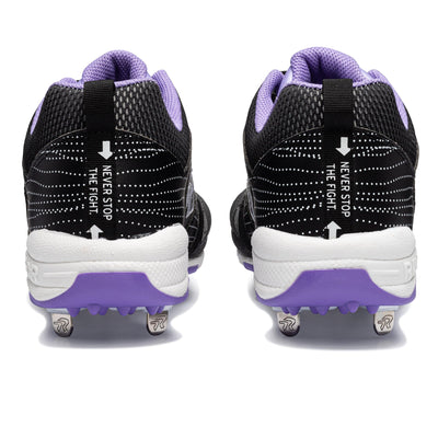 Women's Flite Black Ocean Metal Softball Cleat - RIP-IT Sports