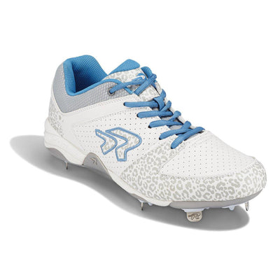 Women's Flite Snow Leopard Metal Softball Cleat - RIP-IT Sports