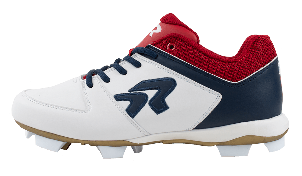 Crampons de rugby Adidas RS15 FG Blanc, bleu et orange - Univers Crampons Crampons de rugby Adidas RS15 FG Blanc, bleu et orange - Univers Crampons